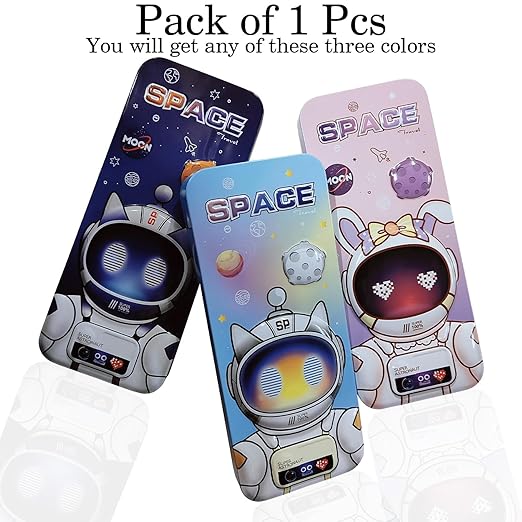 Space Theme Geometry Box – Blue Compass & Stationery Set for Kids