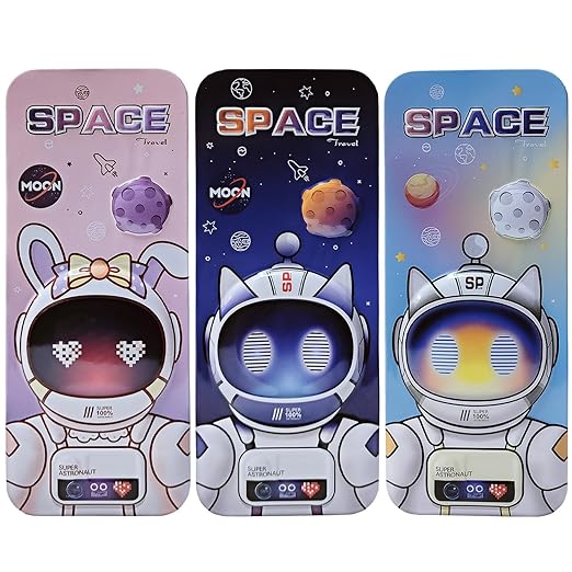 Space Theme Geometry Box – Blue Compass & Stationery Set for Kids