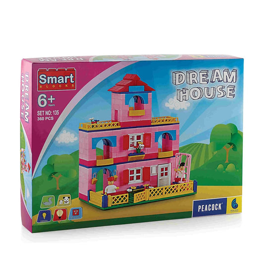 Block Game Set No.135 – 360-Pc Creative Building Fun – Ages 3+