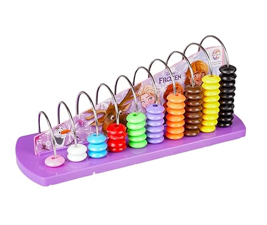 Ratna's Frozen Learning Abacus for Counting Addition Subtraction Math's Learning Early Educational Kit Toy for Kids 3 Years