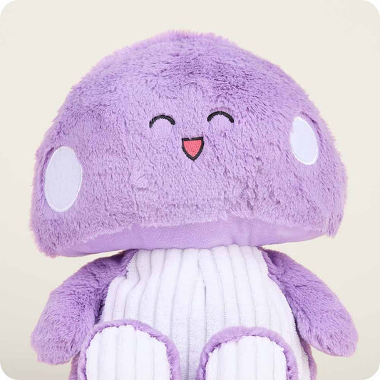 Webby Plush Mushroom Soft Toy – Warm, Huggable, Super Soft and Cuddly Stuffed Toy for Kids, Toddlers & Gifting (Purple)