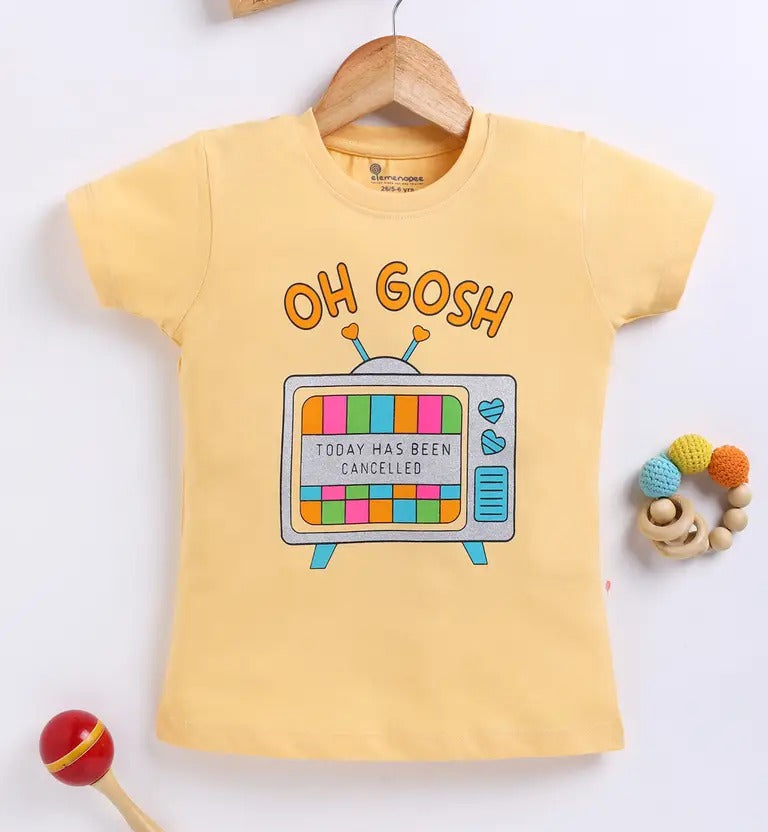 Fresh & Bright – Orange & Mint Girls’ T-Shirts