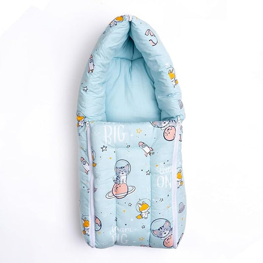 Haus & Kinder 3-in-1 Baby Bed, Sleeping Bag & Carry Nest – Cotton Bedding for Newborns & Infants | Portable & Unisex Bassinet