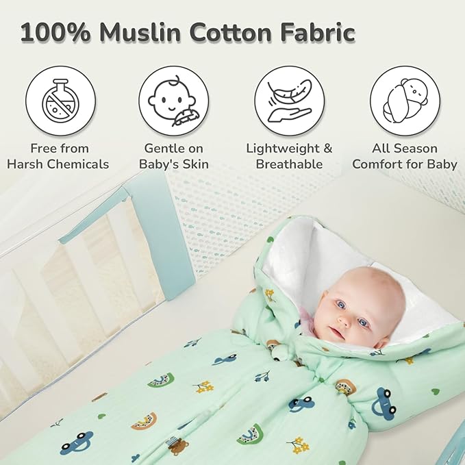 R for Rabbit Snuggy Bliss Baby Sleeping Bag Bedding Set (0 - 6M)