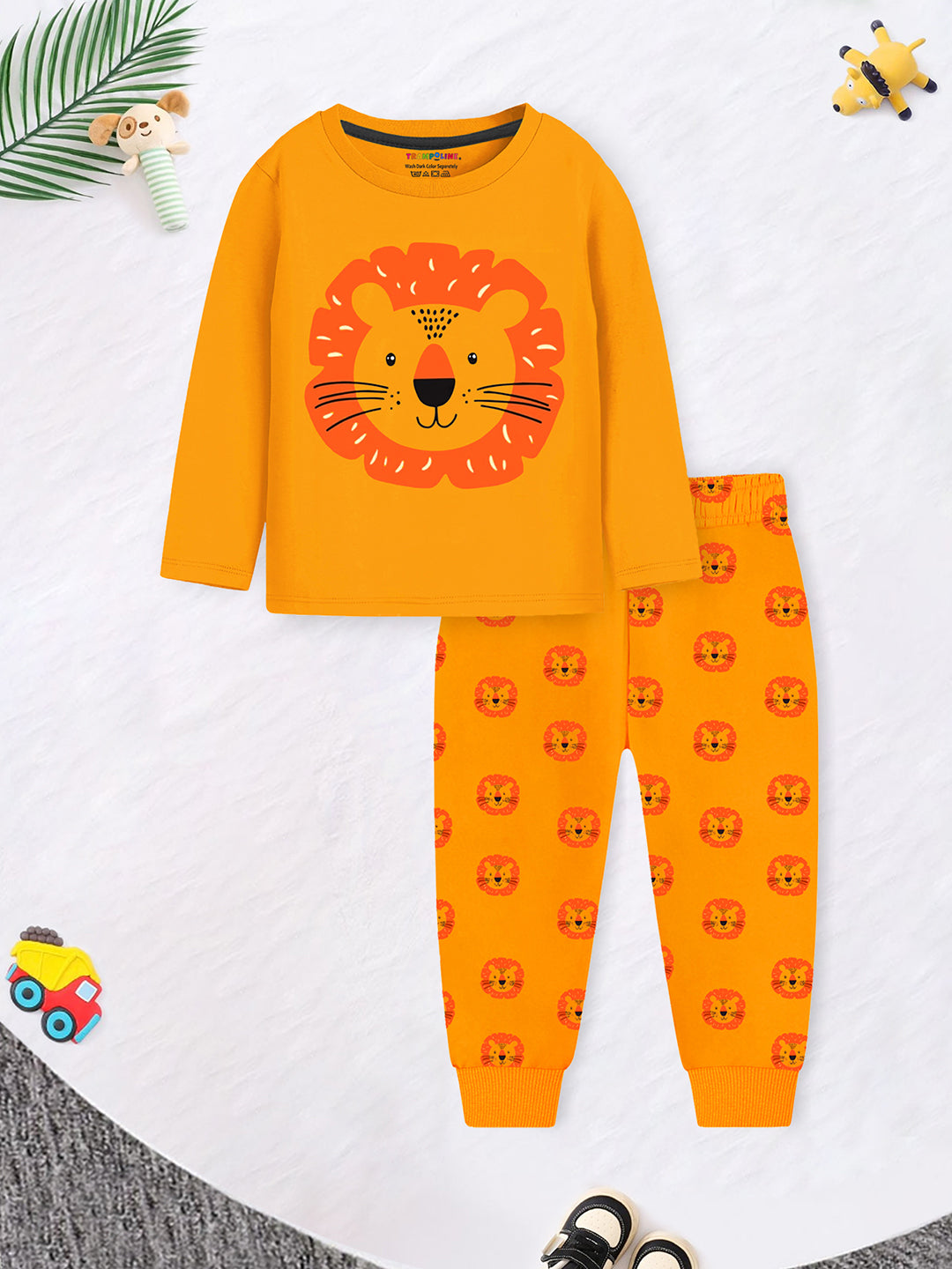 Grizzly Grooves! Full-Sleeve 'BEAR' T-Shirt & Cozy Jogger Set