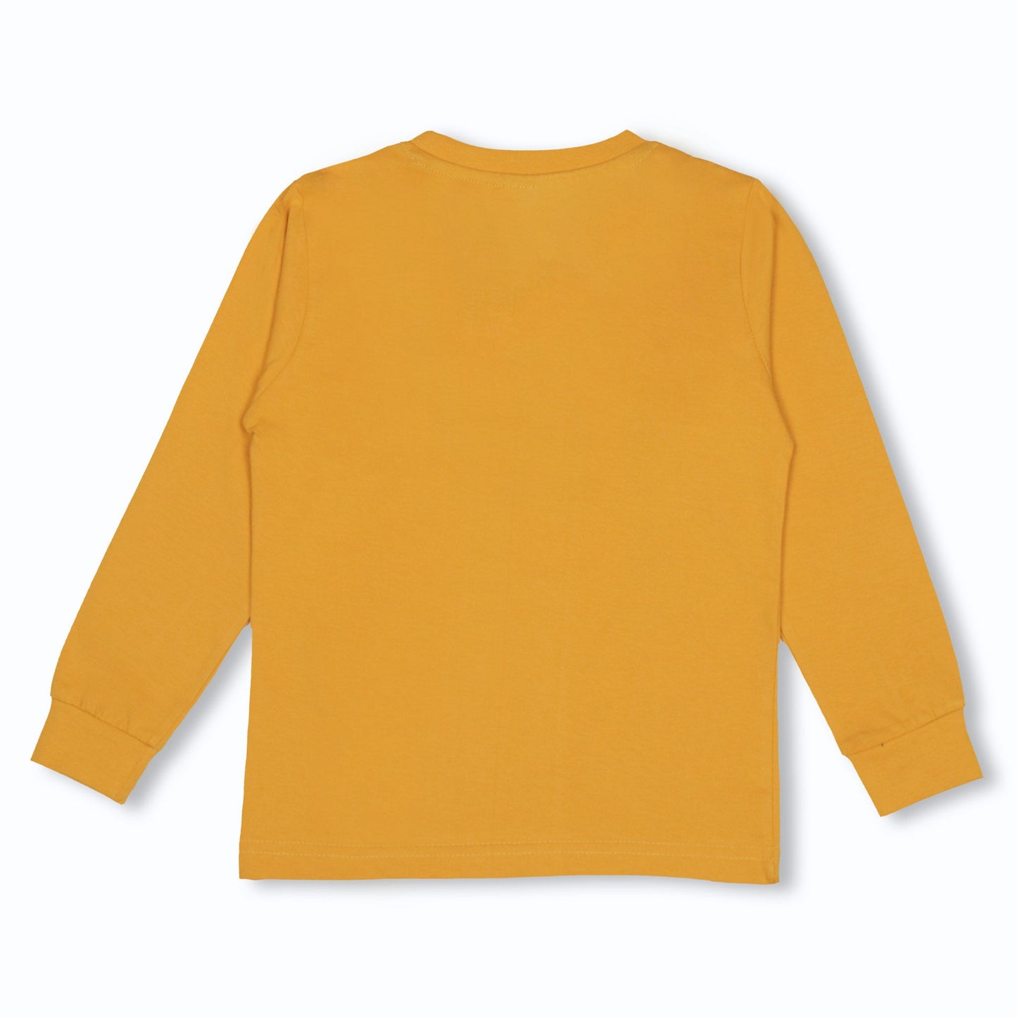Orange ‘I AM A COOL KID’ T-Shirt – NIOMODA Boys’ Full Sleeves, Soft Cotton Comfort+ for Outdoor Play & Fun