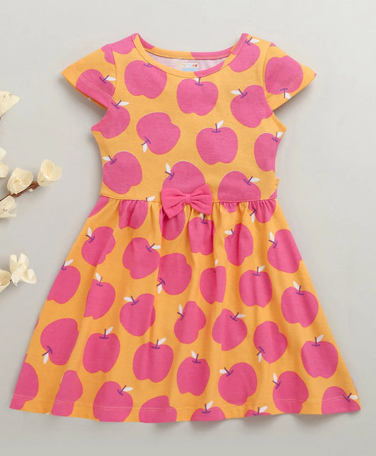 Charming Orange Frocks for Sunshine Girls