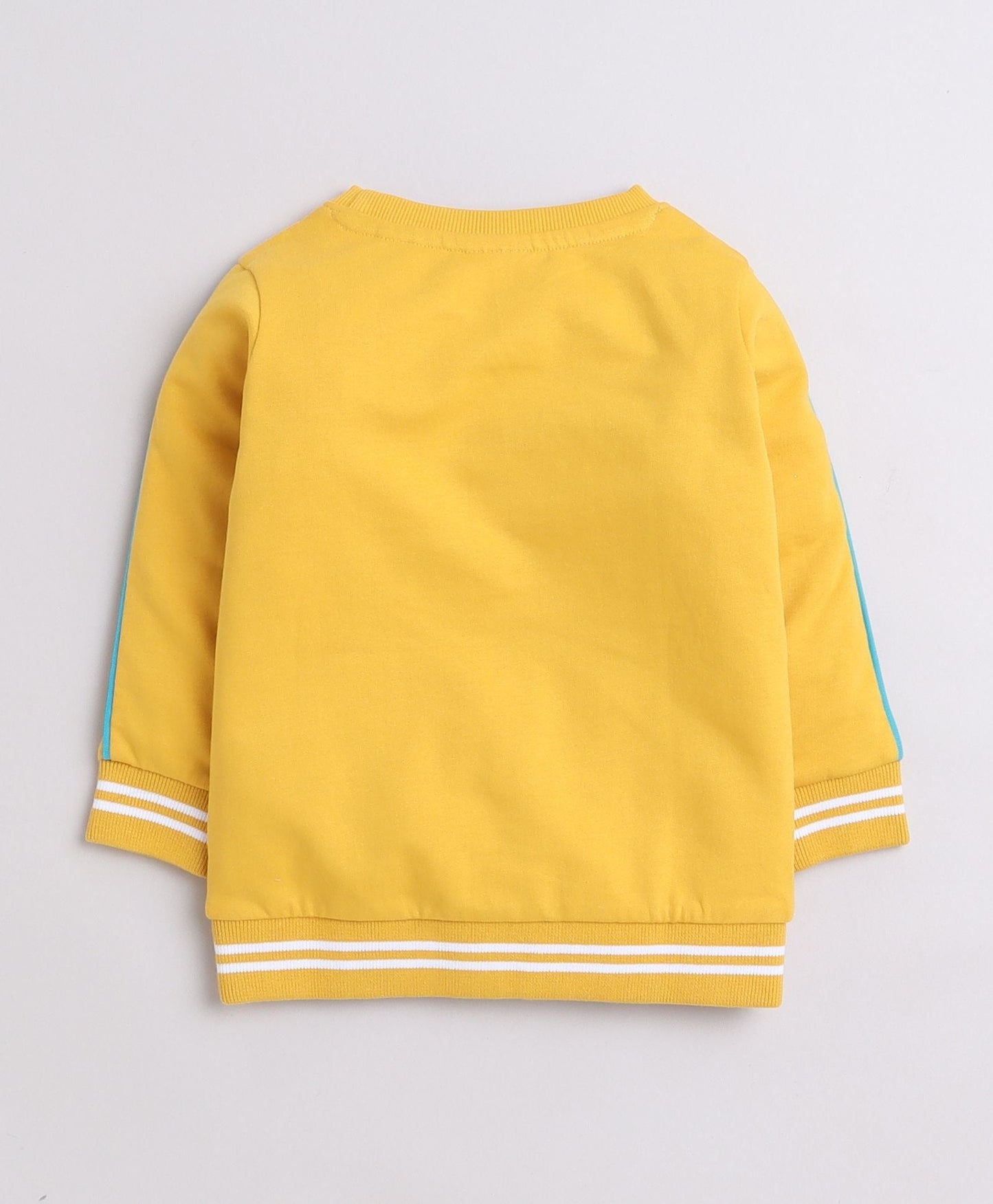 Little Rockstar – Orange Cotton Full Sleeve Sweatshirt