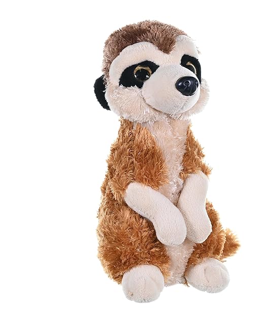 Wild Republic Meerkat Plush – Soft Stuffed Animal Toy Gift for Kids