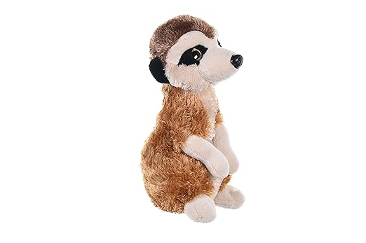 Wild Republic Meerkat Plush – Soft Stuffed Animal Toy Gift for Kids