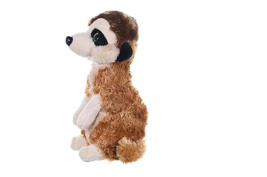 Wild Republic Meerkat Plush – Soft Stuffed Animal Toy Gift for Kids