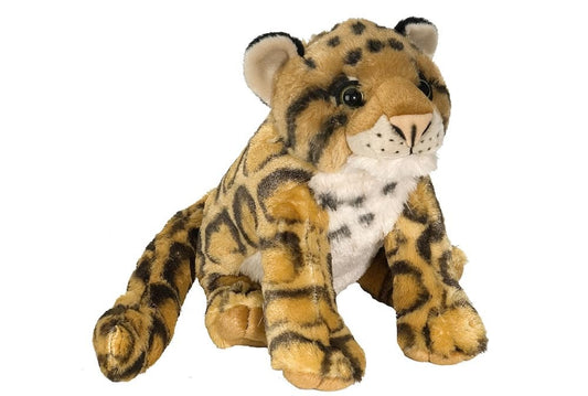 Cuddlekins Clouded Leopard Stuffed Animal Premium Plush Toy Gifts for Kids 12 Inches