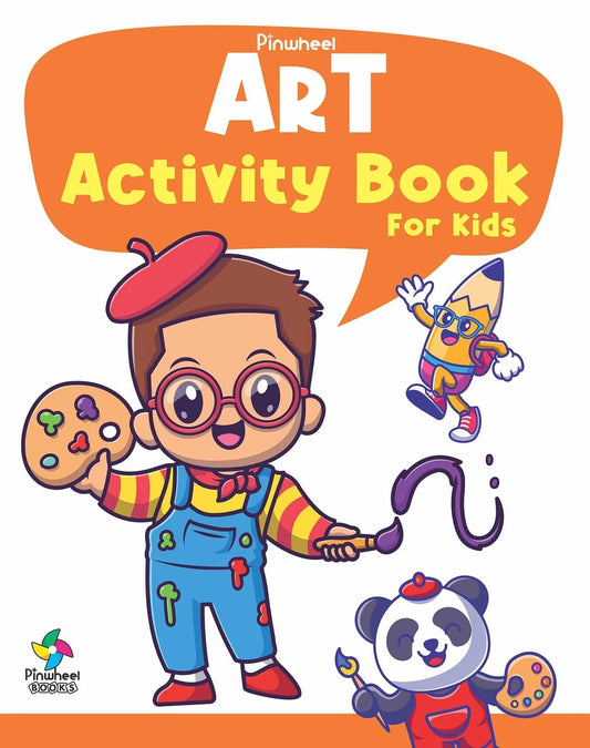 Pinwheel Learning Book – Art Activity Book
