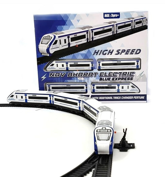 Vande Bharat Bullet Train Set – Battery Operated with Tracks & Coaches