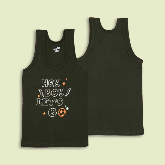 Body Care Hey Boy Let's Go Green Vest Soft, Cool & Ready to Play!