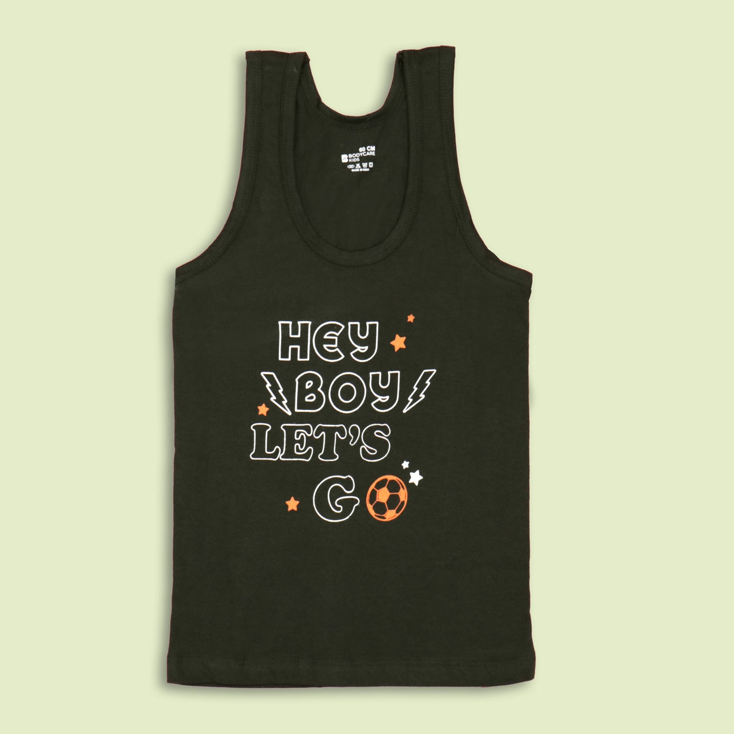 Body Care Hey Boy Let's Go Green Vest Soft, Cool & Ready to Play!