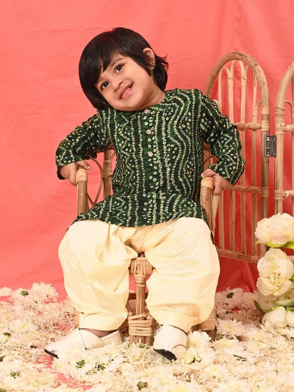 Dashing Dude – Ethnic Wear Kurta Patiala Combo