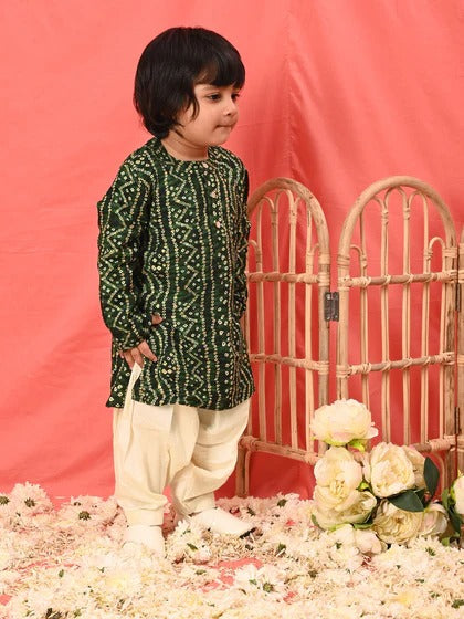 Dashing Dude – Ethnic Wear Kurta Patiala Combo