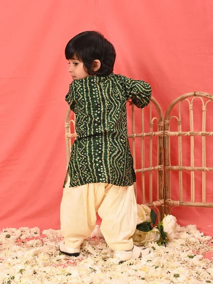 Dashing Dude – Ethnic Wear Kurta Patiala Combo