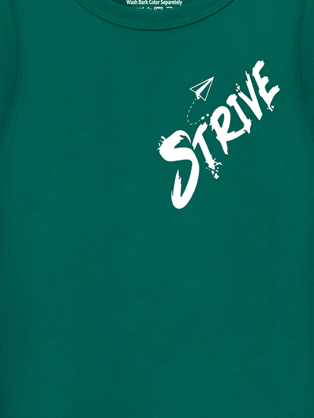 Trampoline Boy's Green 'STRIVE' T-Shirt & Pant Set