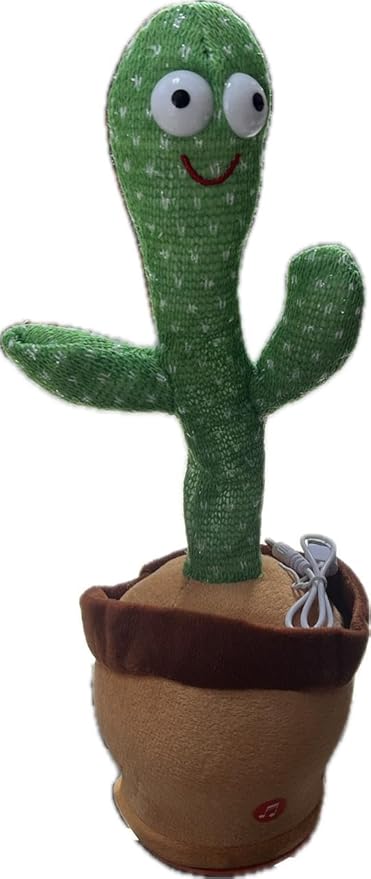 Dancing Cactus Talking Toy with Recording