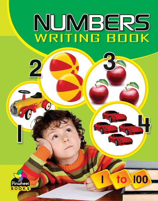 Pinwheel BOOK Number Writing Educational Learning Book for Kids