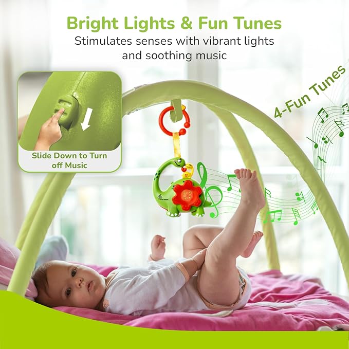 Orapple - Orapple Dino Tune - Hanging
Toy - Green Red