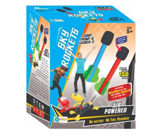 Blast Off with EKTA Sky Rockets High-Flying, Stomp-Powered Fun That Launches Learning Into the Sky