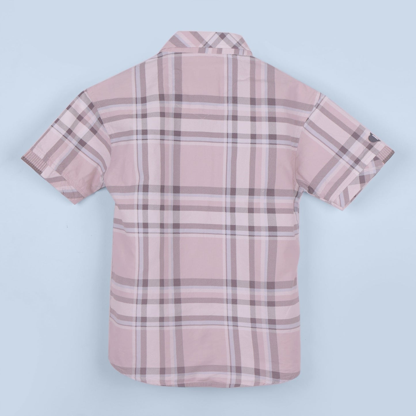 Peachy Trio – Boys’ Partywear T-shirt, Shirt & Shorts Set