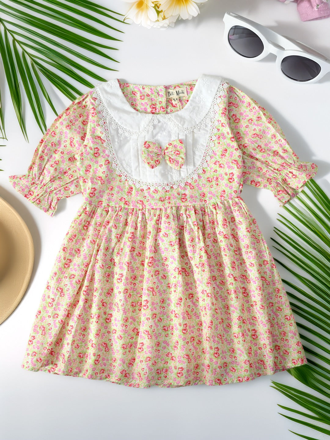 Happy Days: Peach Frock by Bella Moda