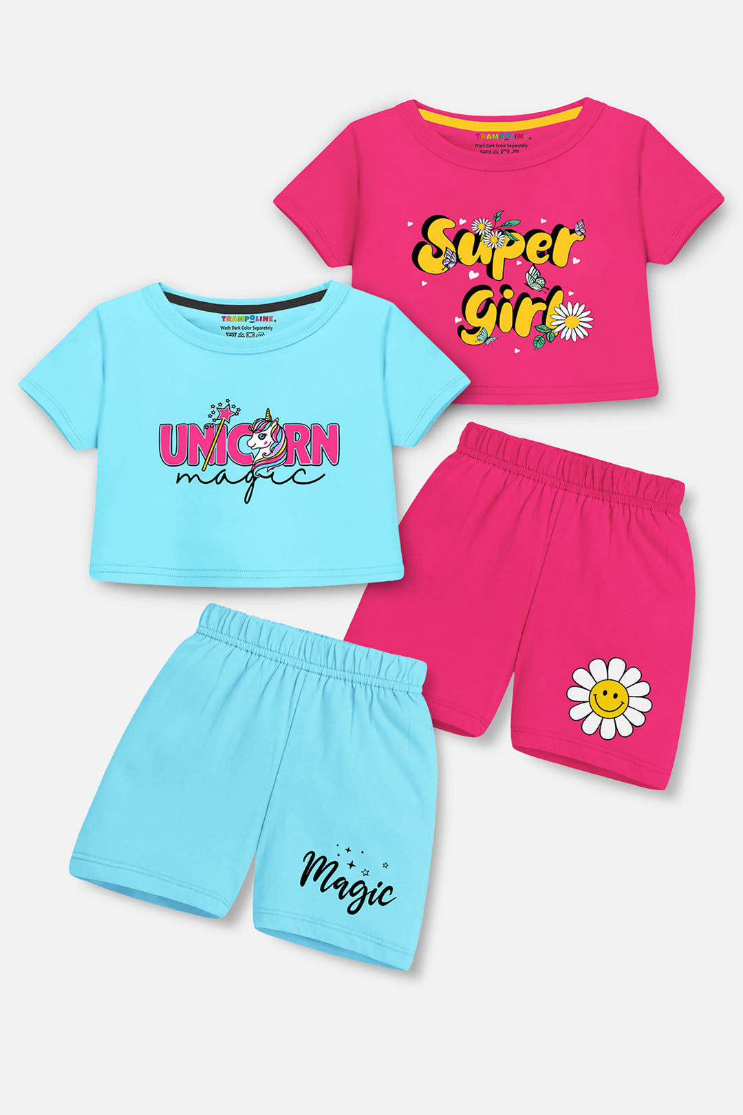 Super Girl's Double Duty Outfit (4-Piece Fun)