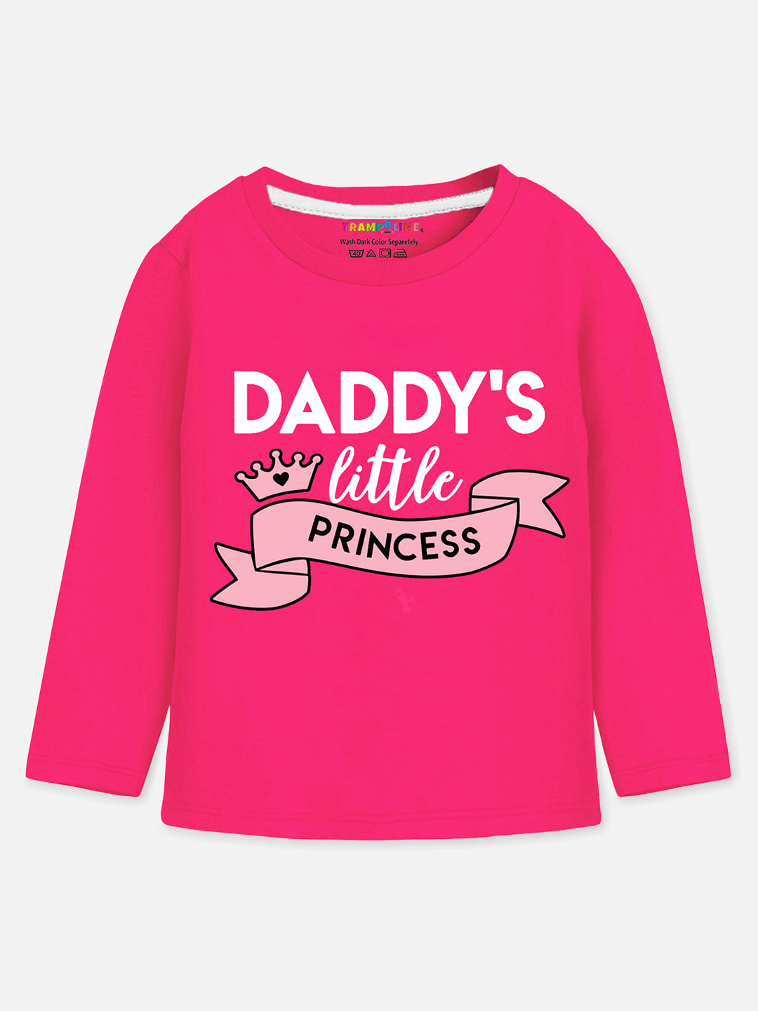 Trampoline Girl's 'PRINCESS' T-Shirt & Pyjama Set (Full Sleeve)