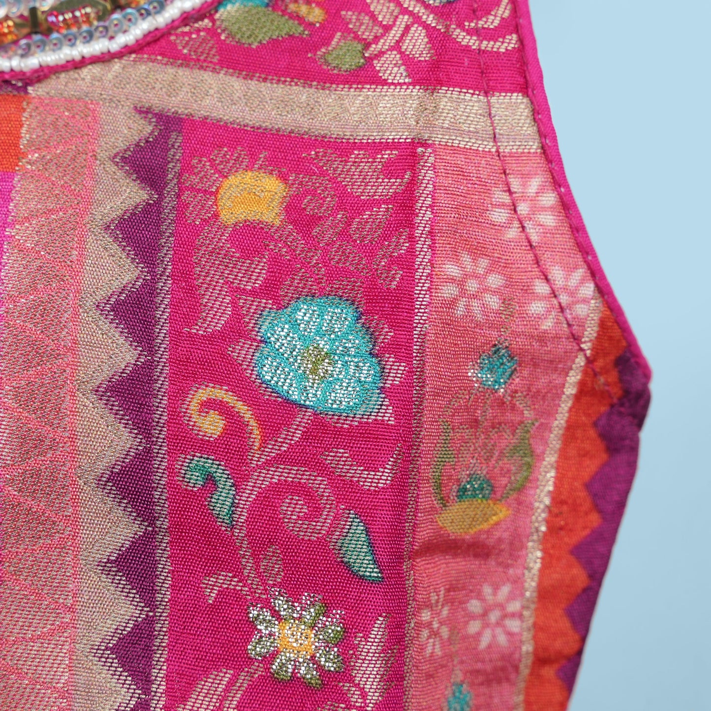 Shine Bright in Pink – Girl Wear Girls’ Sequined Lehenga Choli Set