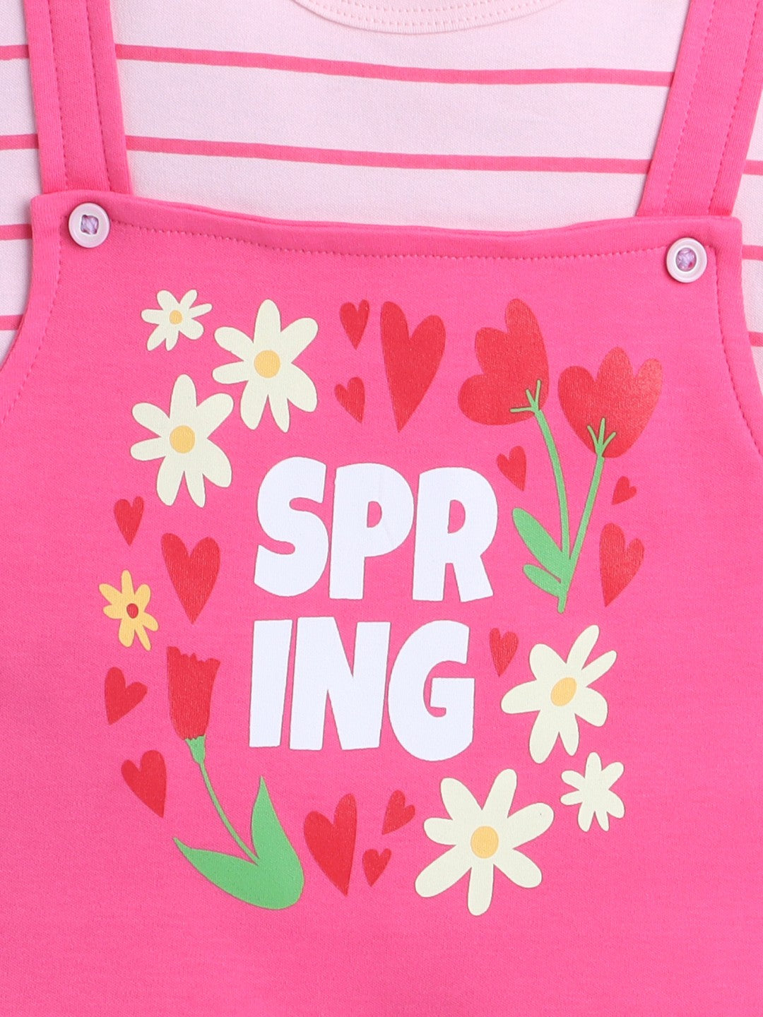 Slip into summer fun with Bumzee’s dark pink romper—easy snap buttons and comfy fit!