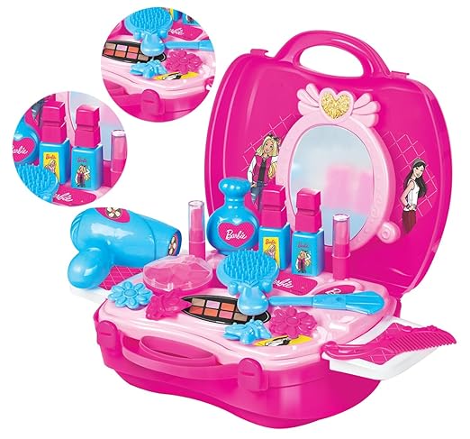 Kids’ Pretend Play Makeup Kit with Suitcase – Safe, Durable & BIS Certified (Made in India)