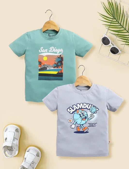 Game Ready – “Slamdunk & San Diego” Boys’ Tee Combo