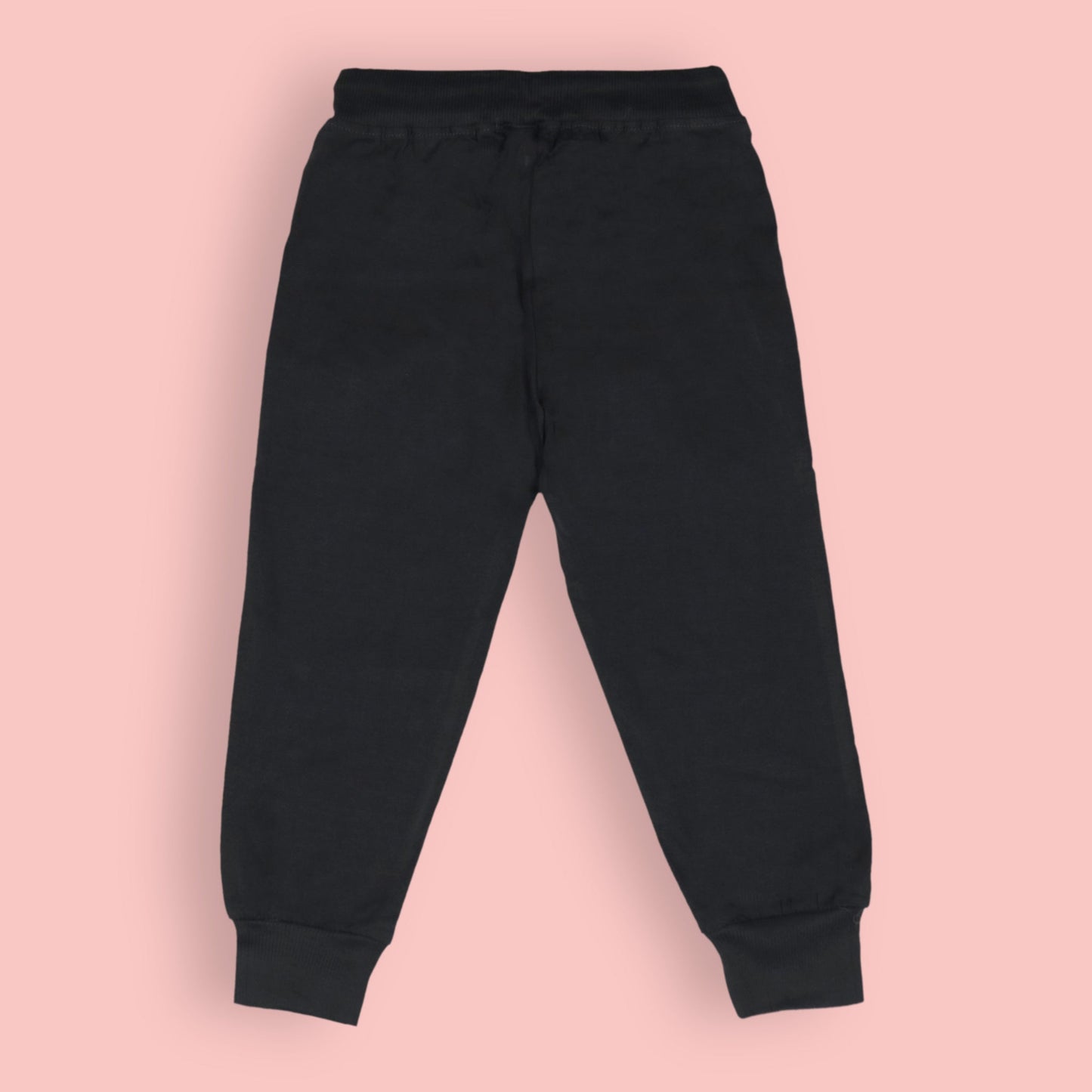 OlioKids Boys’ Essential Cotton Joggers – Full Length, Comfort+ Dark Grey Pants
