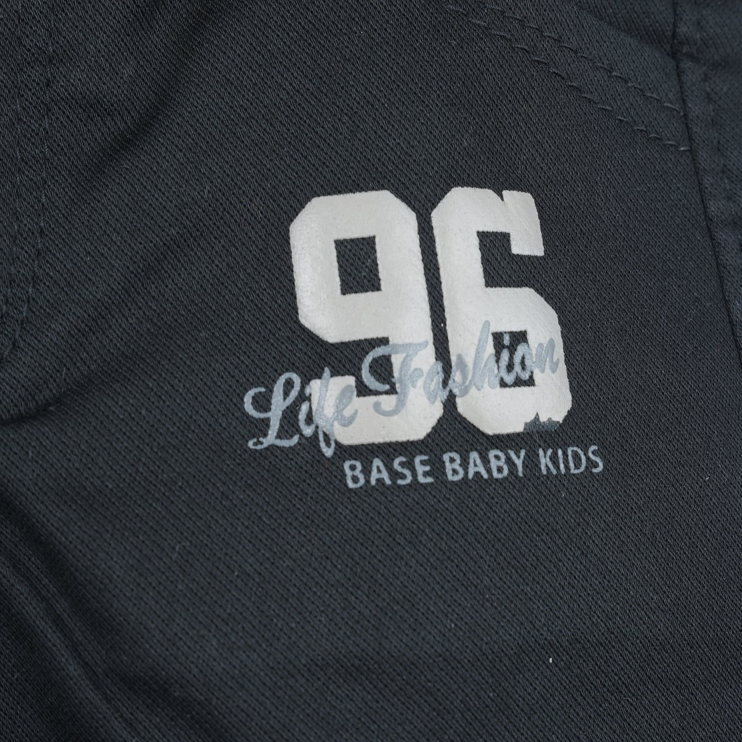 Little Star: Grey Embroidered Shirt & Shorts Set