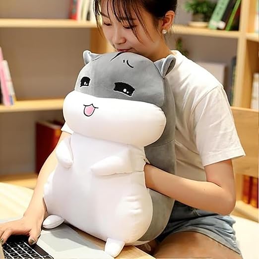 Webby Cute Hamster Soft Toy Ragdoll Oversized Plush Pillow