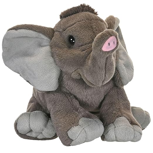 Wild Republic Baby Elephant – Large Soft Plush Stuffed Toy Gift for Kids