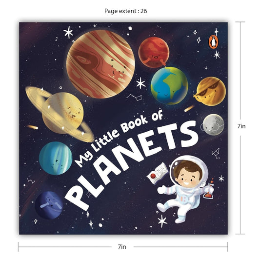 My Little Book of Planets – Rhyming & Illustrated Solar System Learning for Kids Ages 3+