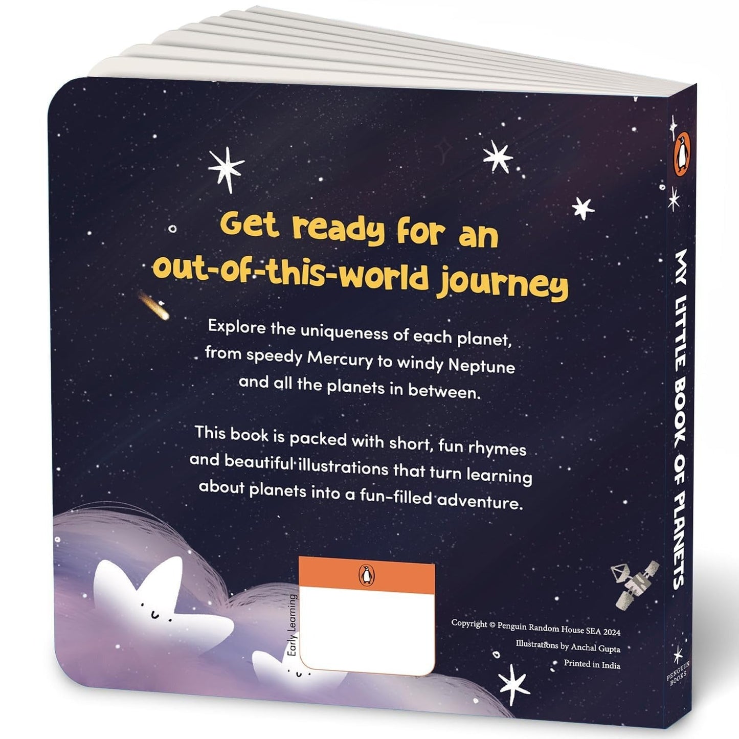 My Little Book of Planets – Rhyming & Illustrated Solar System Learning for Kids Ages 3+