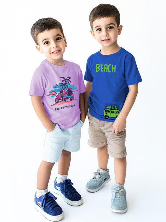 Follow the Sun' Beachy T-Shirt Duo