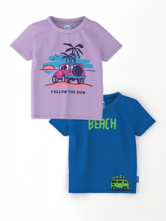 Follow the Sun' Beachy T-Shirt Duo
