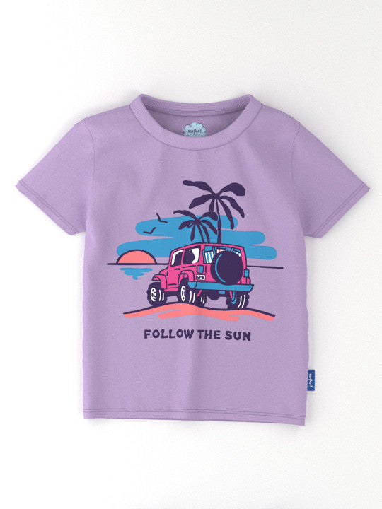 Follow the Sun' Beachy T-Shirt Duo
