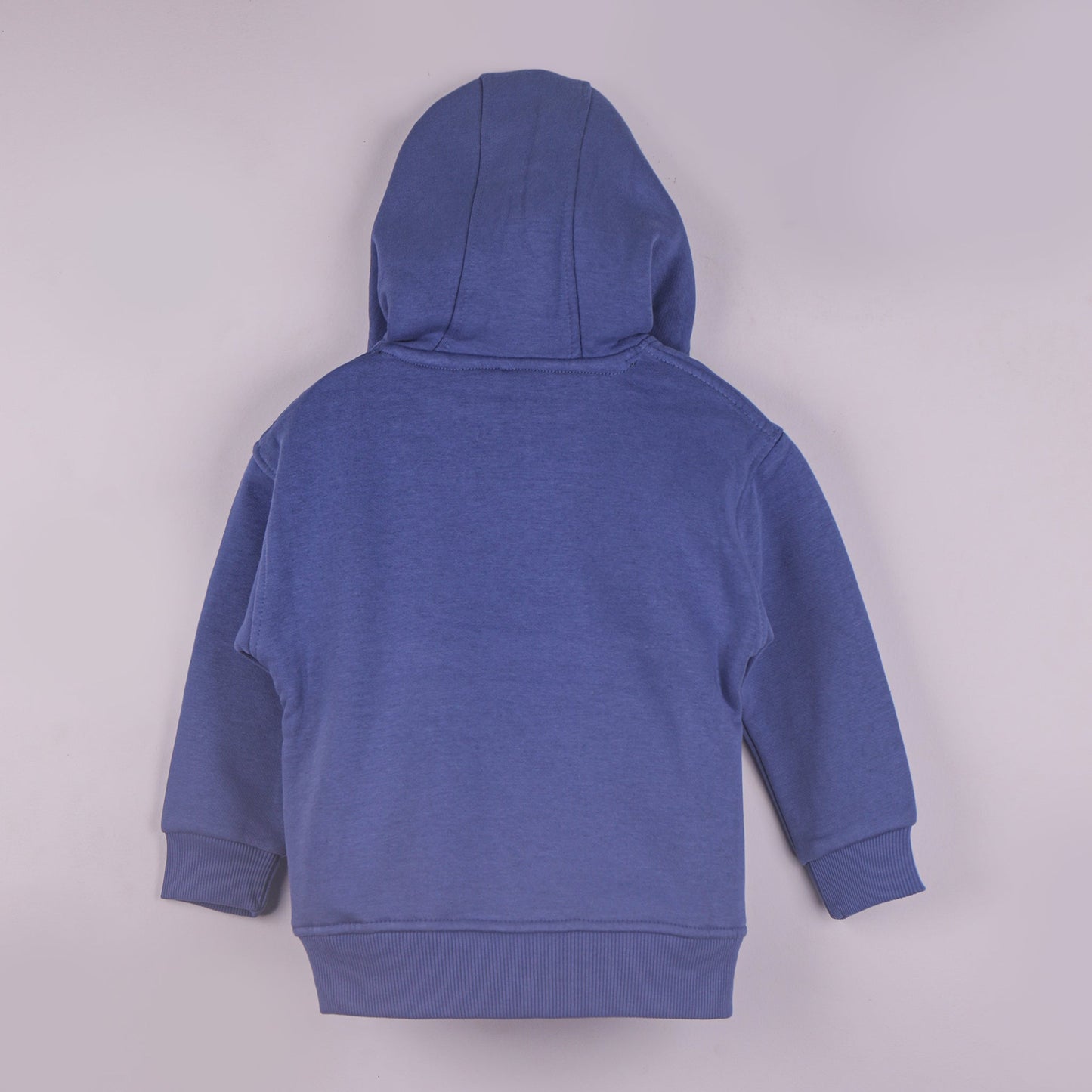 Snug & Playful – Boys’ Royal Blue Hoodie with Full Sleeves