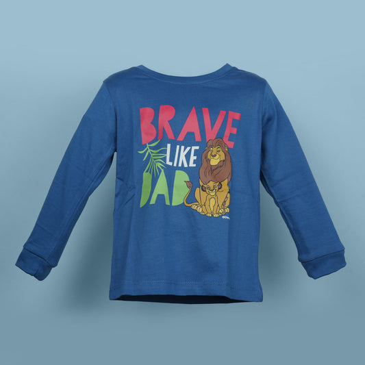 Everyday Hero – Ollypop Boys’ “BRAVE LIKE” Royal Blue Tee