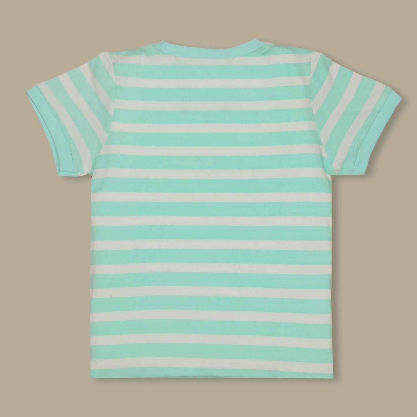 Mumbl Jumbl Unisex Soft Cotton Lazy Bone Half Sleeve T-shirt  (Pig, Light Green)