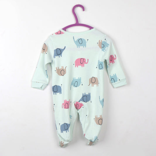 Smart Outdoor & Festival Ready: Cucumber Light Green Romper | Bengaluru Winter Favorite