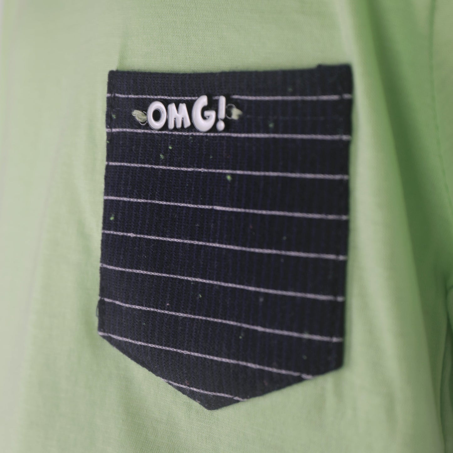 Happy Holidays Vibes – Boys’ Light Green Tee & Shorts